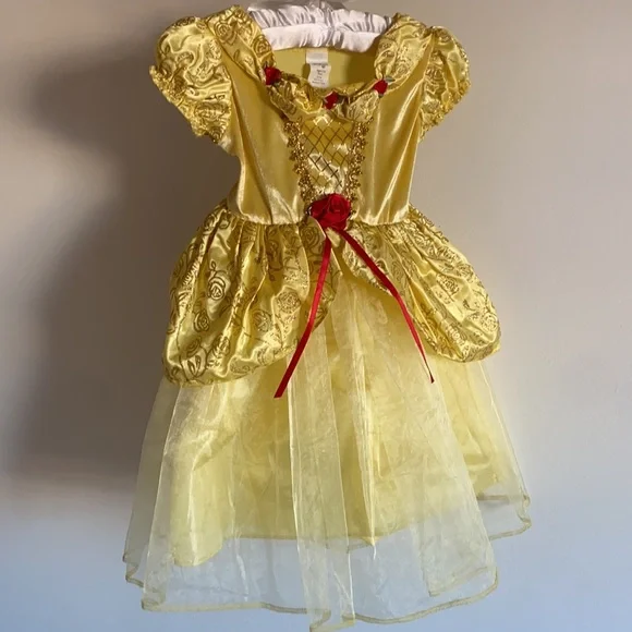 Precious belle princess fit flare cap sleeve dress Disney princess Halloween